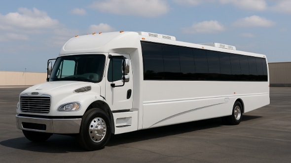 Exterior of Waco Party Bus Company's 30 Passenger Party Bus in Bryan
