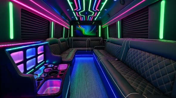burleson 20 passenger party bus